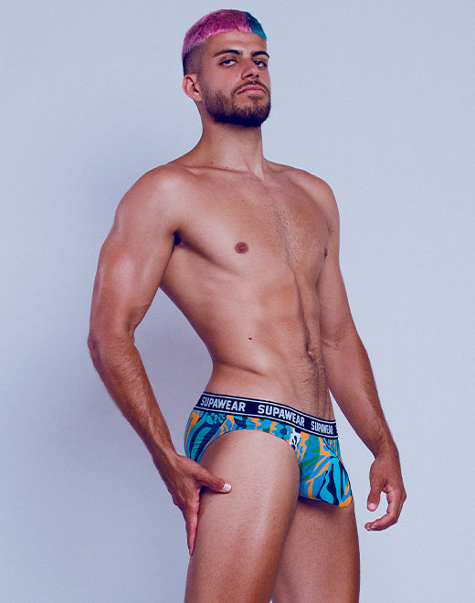 POW Brief Underwear - Arctic Animal | SUPAWEAR | Underwear Briefs