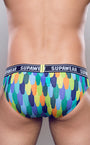 Pow Brief Underwear - Peacock | SUPAWEAR | Underwear Briefs