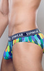 Pow Brief Underwear - Peacock | SUPAWEAR | Underwear Briefs