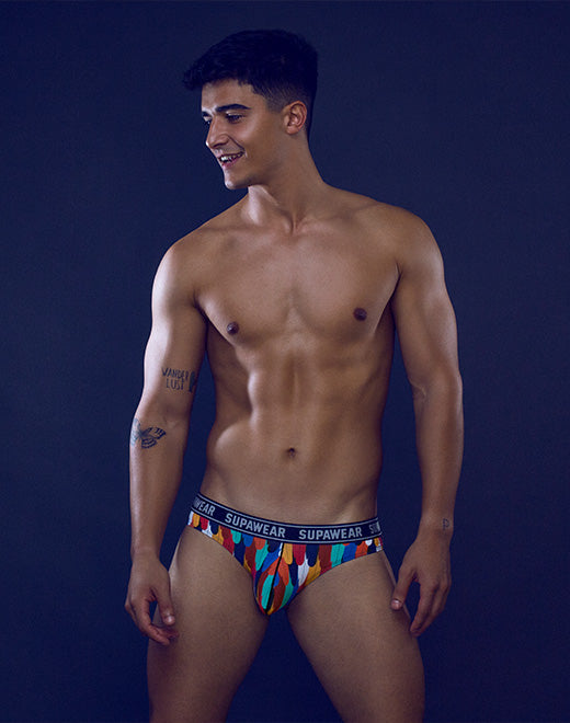 Pow Brief Underwear - Rooster | SUPAWEAR | Underwear Briefs