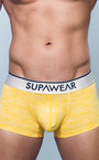 Hero Trunk Underwear - Yellow | SUPAWEAR | Underwear Trunks
