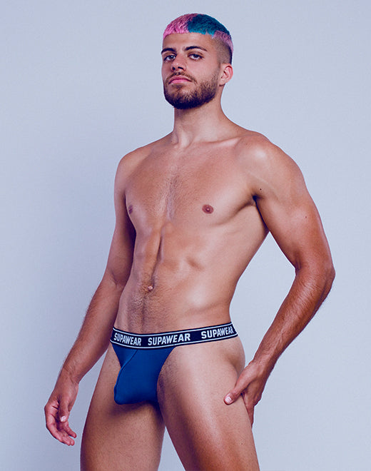 WOW Thong Underwear - Navy | SUPAWEAR | Underwear Thong