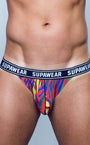 POW Jockstrap Underwear - Crimson Beast | SUPAWEAR | Underwear Jockstrap