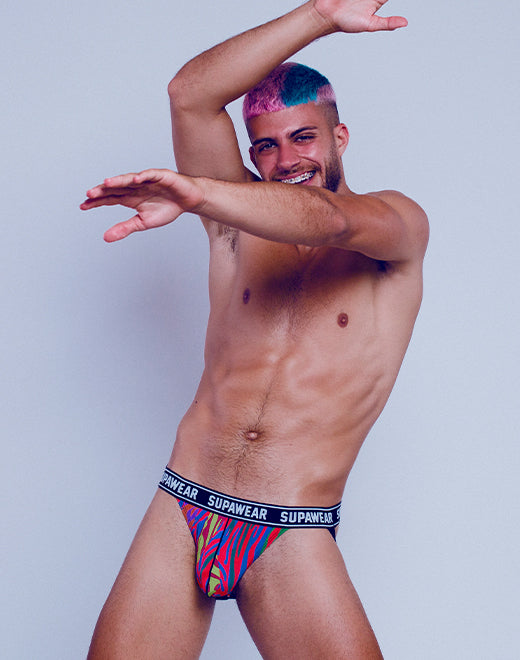 POW Jockstrap Underwear - Crimson Beast | SUPAWEAR | Underwear Jockstrap