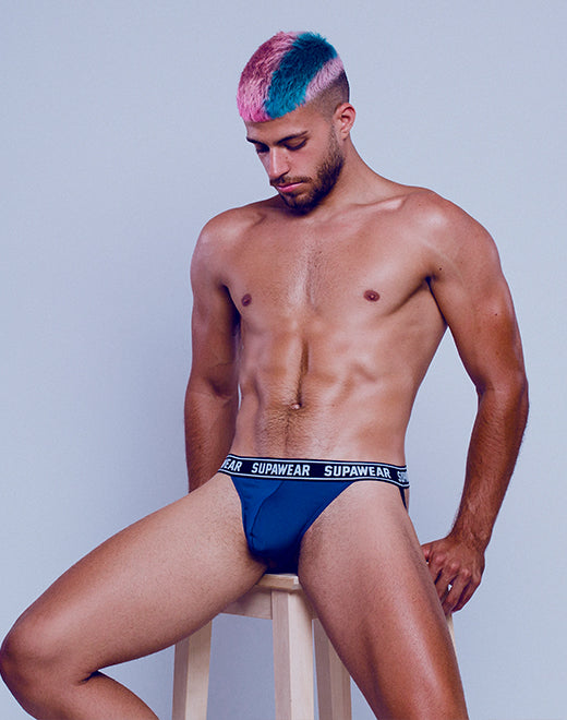 WOW Jockstrap Underwear - Navy | SUPAWEAR | Underwear Jockstrap
