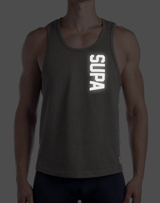 Strike Singlet - Walnut | SUPAWEAR | Singlets &amp; Tanks