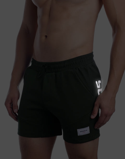 Strike Shorts - Forest | SUPAWEAR | Shorts Gymwear