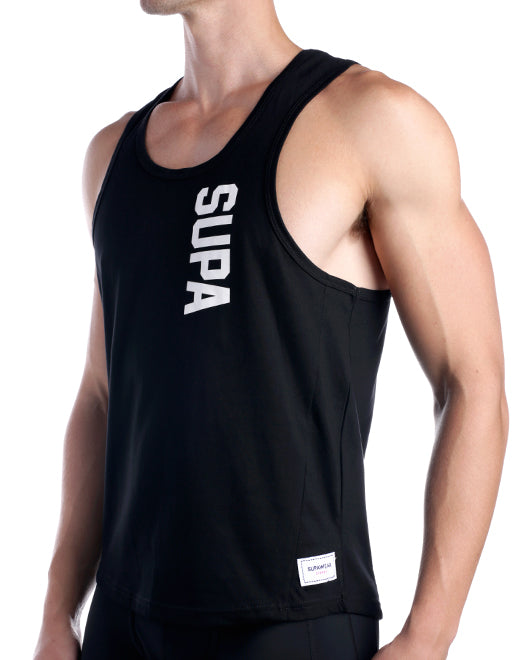 Strike Singlet - Charcoal | SUPAWEAR | Singlets &amp; Tanks