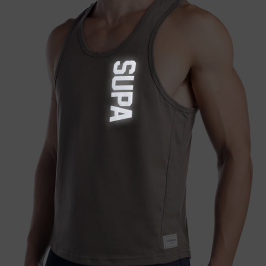 Strike Singlet - Walnut | SUPAWEAR | Singlets &amp; Tanks